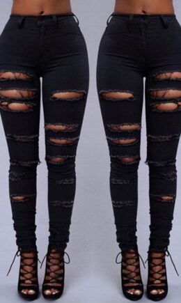 Broken Holes Denim