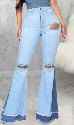 Broken Holes Denim