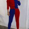 Red and blue