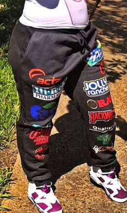 Casual Print Capris Pencil Bottoms