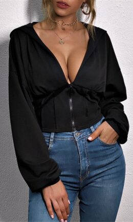 Fashion Casual Solid Basic Hooded Collar Outerwear
