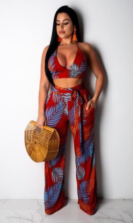 Polyester Fashion Sexy backless Print Patchwork Loose