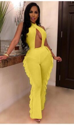 Sexy Fashion Hollow stringy selvedge Backless Solid Polyester Sleeveless Slip
