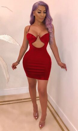 Fashion Sexy Off The Shoulder Sleeveless V Neck Hip skirt skirt backless Club Dresses