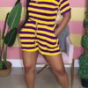 Yellow and purple