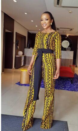 Casual Fashion bandage Print Asymmetrical Polyester Long Sleeve Peter Pan Collar  Jumpsuits