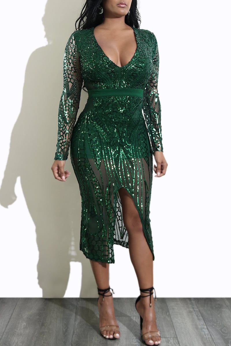 Anti UV and Anti See Through Curved Seam Dress