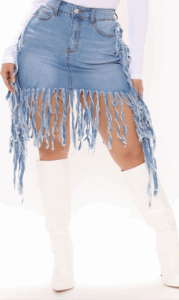 Casual Solid Tassel Skinny Mid Waist Pencil Solid Color Bottoms