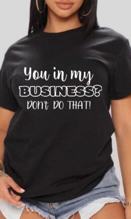 Fashion Casual Letter Print Basic O Neck T-Shirts