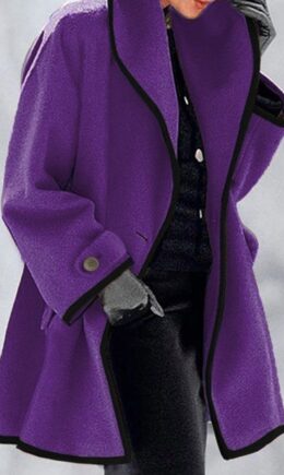 Fashion Casual Solid Split Joint Hooded Collar Outerwear