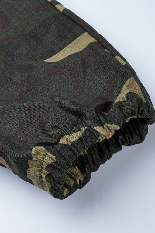 Camouflage Fashion Casual Camouflage Print Bandage Zipper Collar Regular Jumpsuits